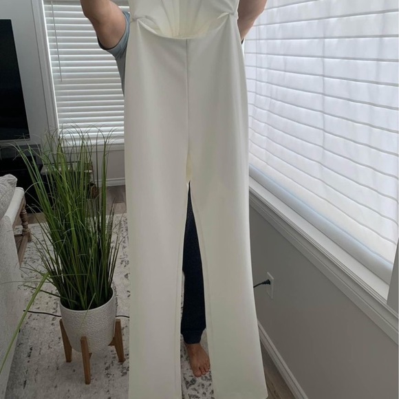 White Revolve Jumpsuit - Picture 6 of 7